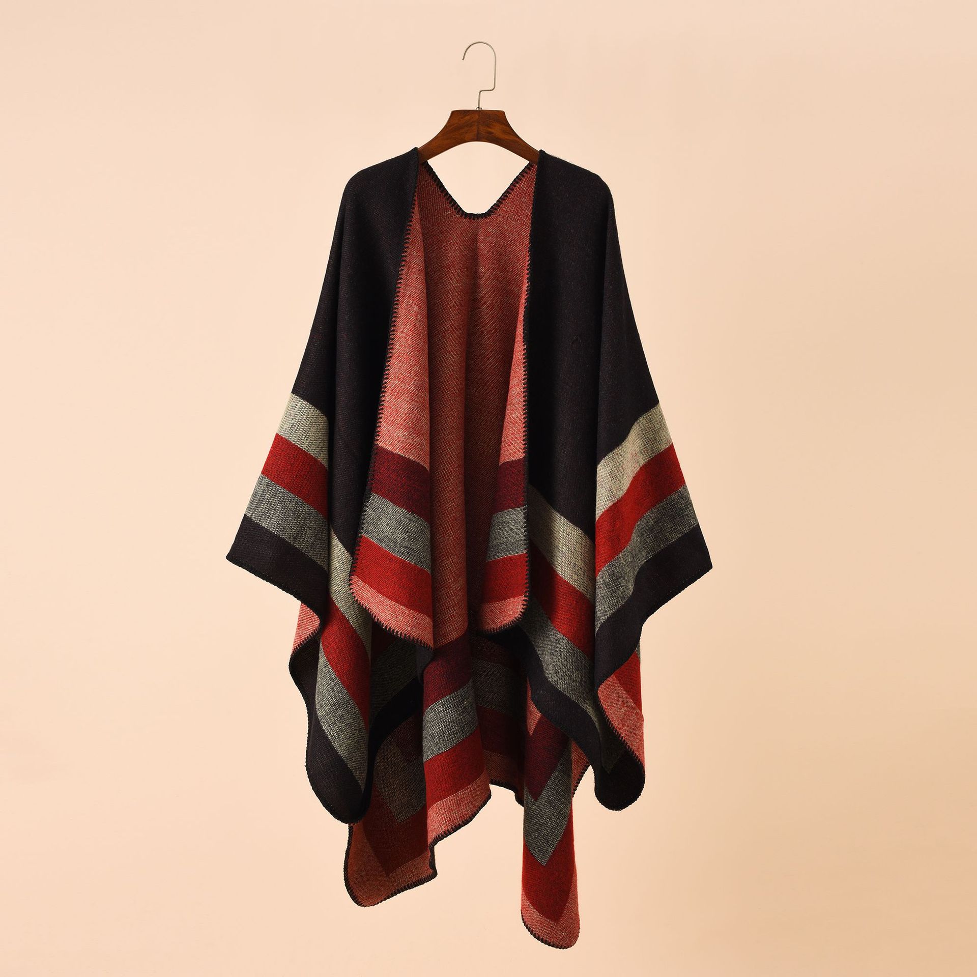 Cashmere Pashmina Wrap - 2024 baru modis musim dingin hangat