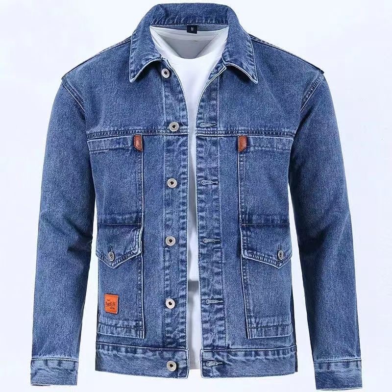Down Jacket Packable - Jaket Denim pria, mantel Denim warna