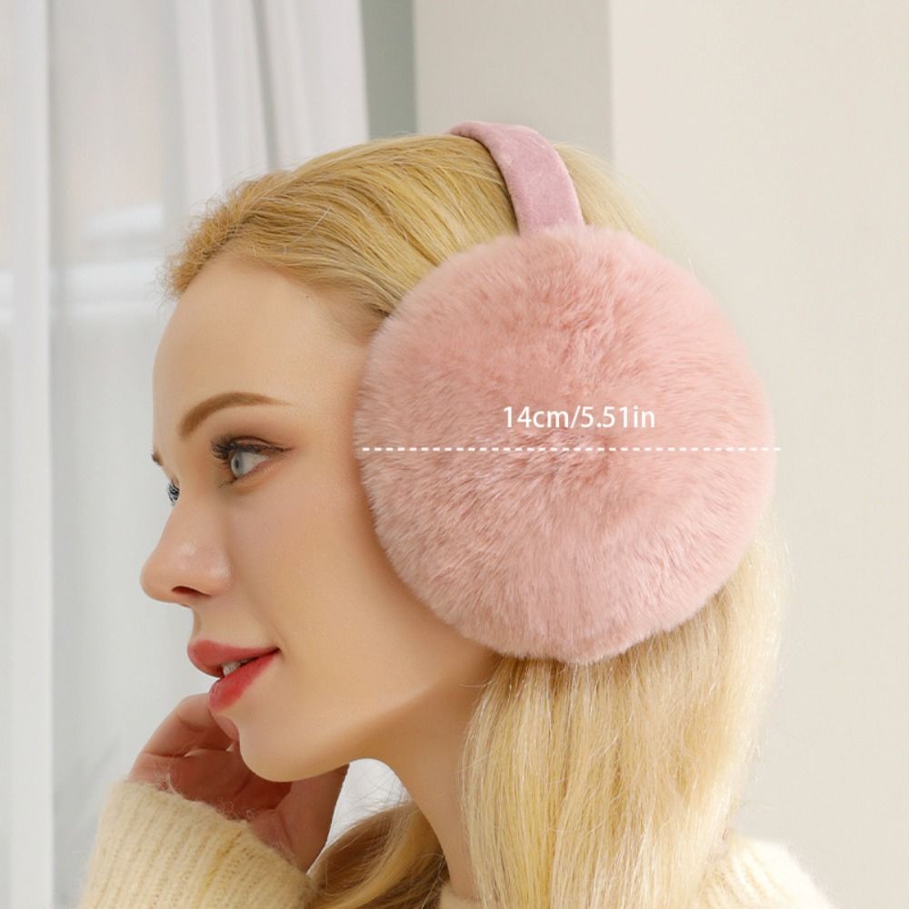 Earmuffs Foldable - Penutup Telinga Nyaman, Penutup Telinga Bulu