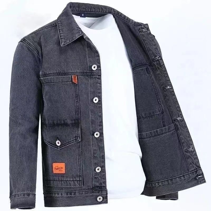 Jaket Denim pria, mantel Denim - Down Jacket Packable ulasan dan harga