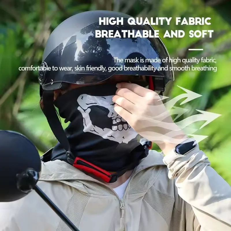 Topi Ski Balaclava Pria Motif  - Balaclava Ski Mask ulasan dan harga