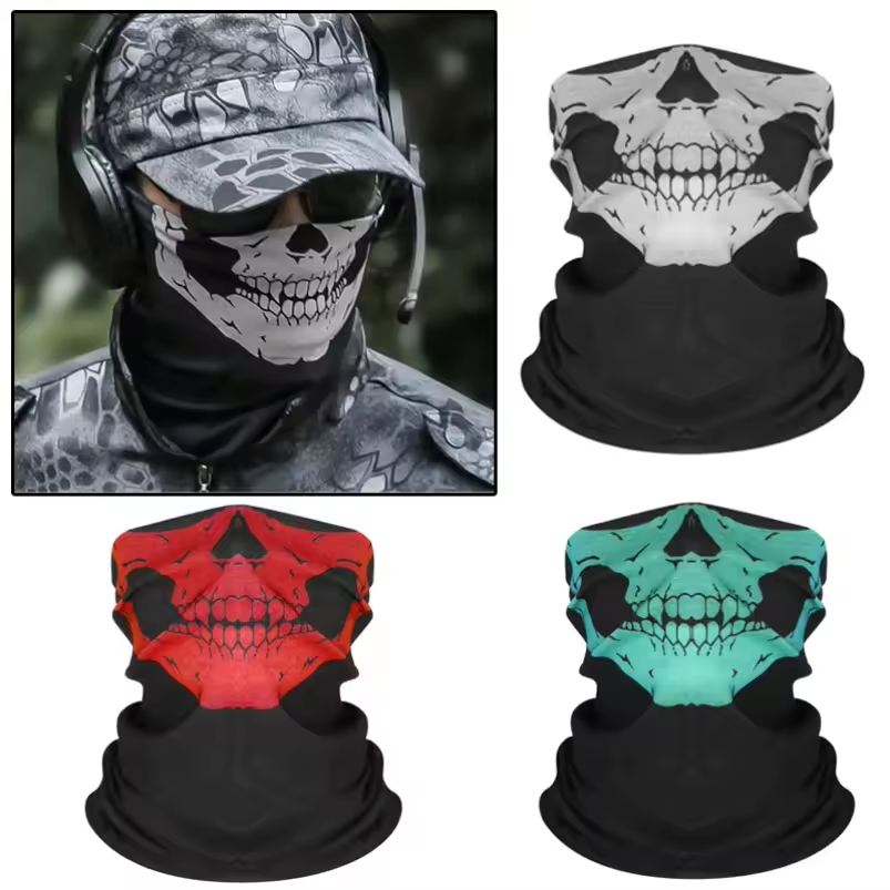 Topi Ski Balaclava Pria Motif  - Balaclava Ski Mask ulasan dan harga