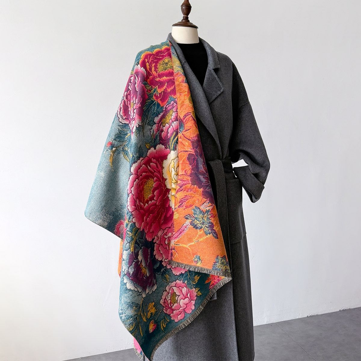 Syal kasmir hangat untuk wanit - Cashmere Pashmina Wrap ulasan dan harga