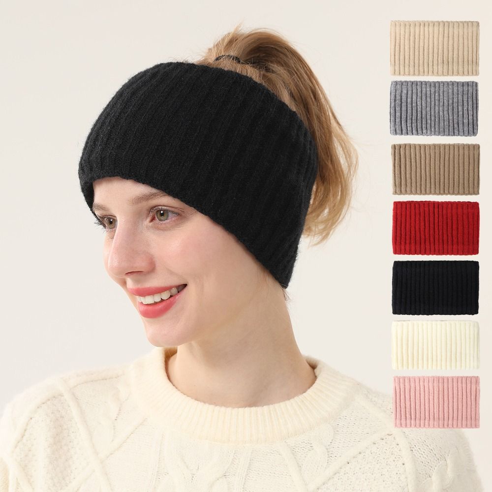 Bando Rajut Lucu Penghangat Te - Winter Headband Fleece ulasan dan harga