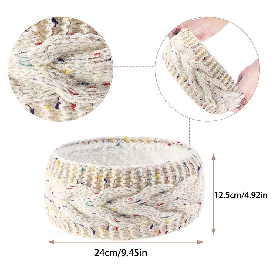SSUNTAK Ikat Kepala Rajut Wani - Fleece Ear Warmer Band ulasan dan harga