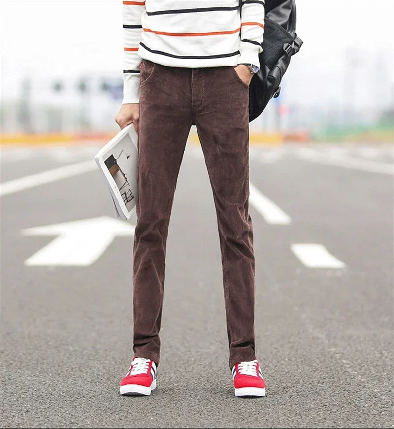 Celana panjang korduroi kasual - Corduroy Pant Warm ulasan dan harga