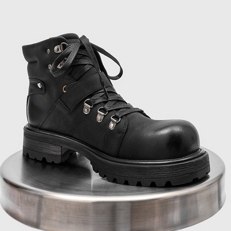 Sepatu Bot Kulit Pria Bermerek - Waterproof Winter Boot ulasan dan harga