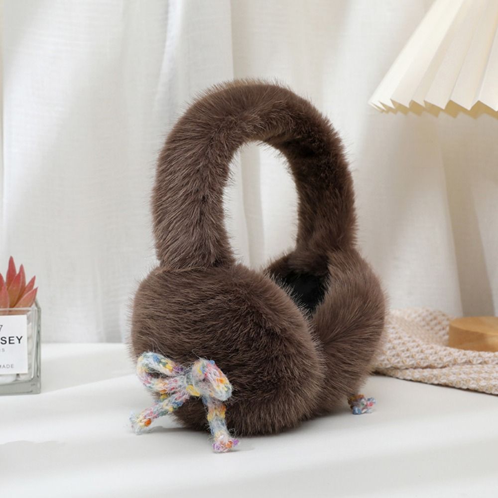 Penutup Telinga Bulu Imitasi M - Earmuffs Foldable ulasan dan harga