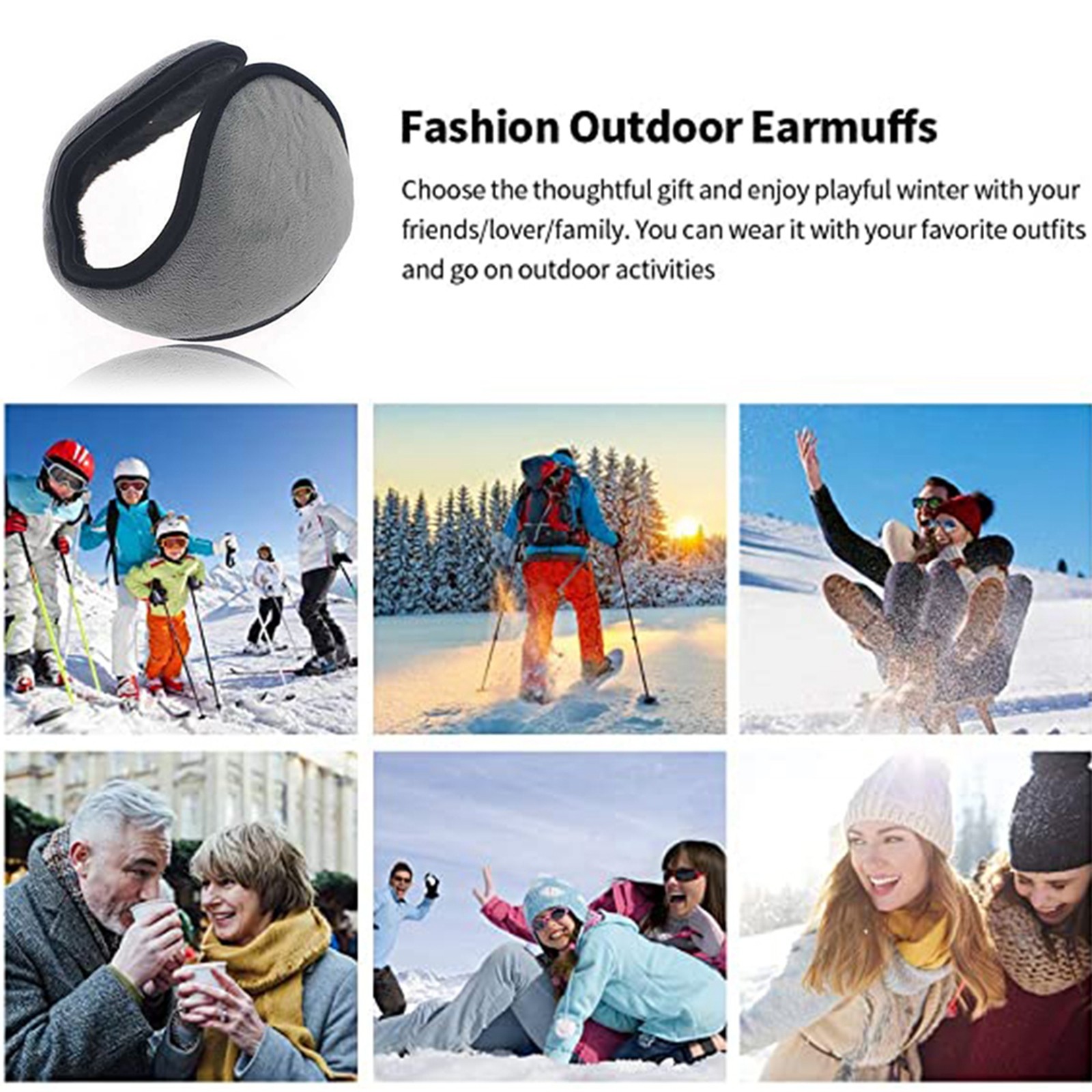 Penutup Telinga Musim Dingin B - Earmuffs Foldable ulasan dan harga